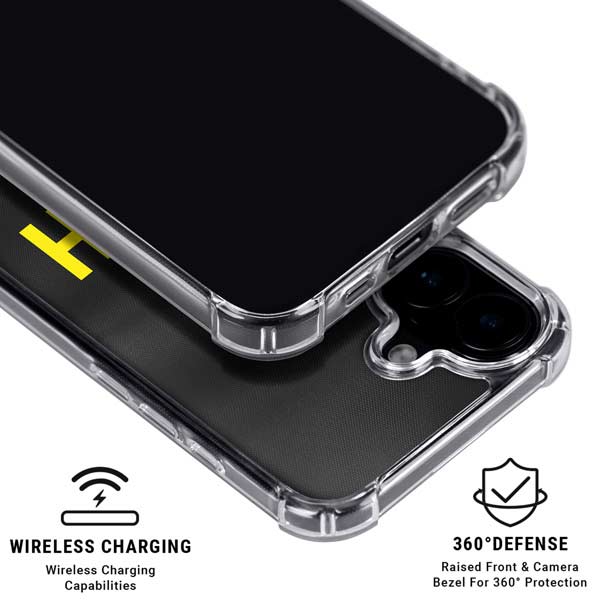 NBA Utah Jazz Jersey iPhone 16 Plus Clear Case