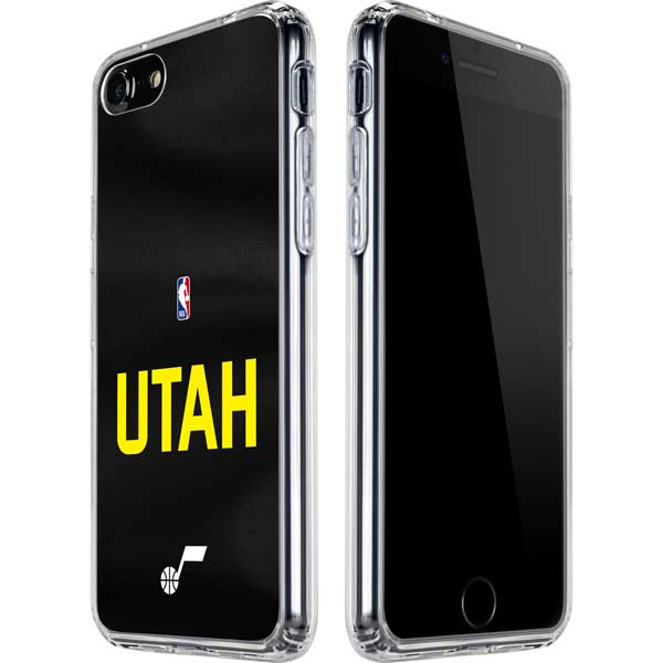 NBA Utah Jazz Jersey iPhone SE (2nd & 3rd Gen) Clear Case