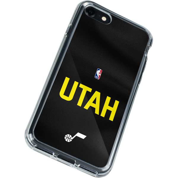 NBA Utah Jazz Jersey iPhone SE (2nd & 3rd Gen) Clear Case