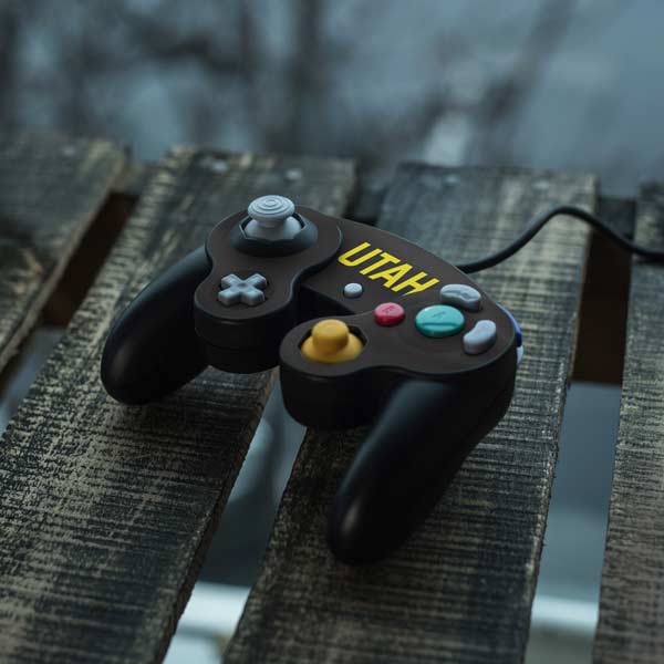 NBA Utah Jazz Jersey Nintendo GameCube Controller Skin