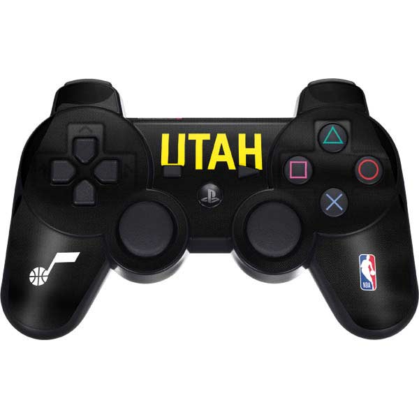 NBA Utah Jazz Jersey PS3 Dual Shock wireless controller Skin