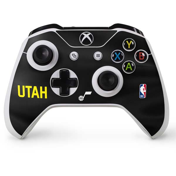 NBA Utah Jazz Jersey Xbox One S Console and Controller Bundle Skin