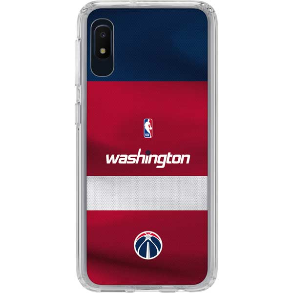 NBA Washington Wizards Jersey Galaxy A10e Clear Case