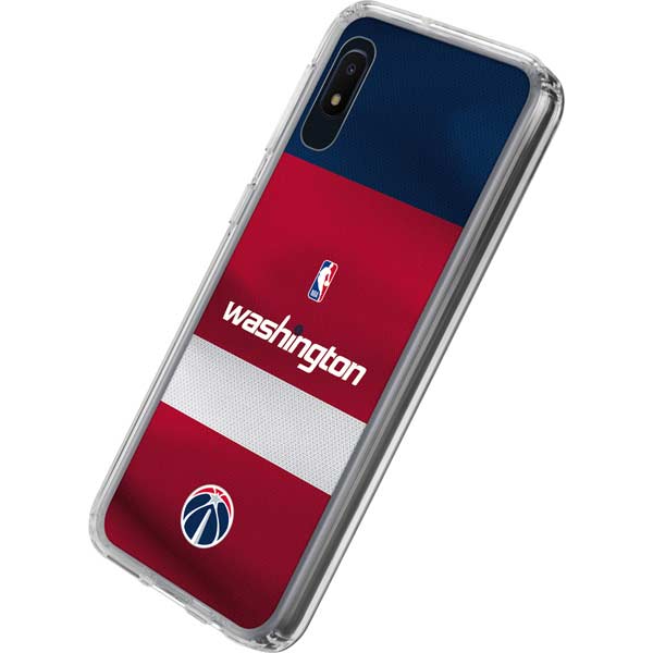 NBA Washington Wizards Jersey Galaxy A10e Clear Case