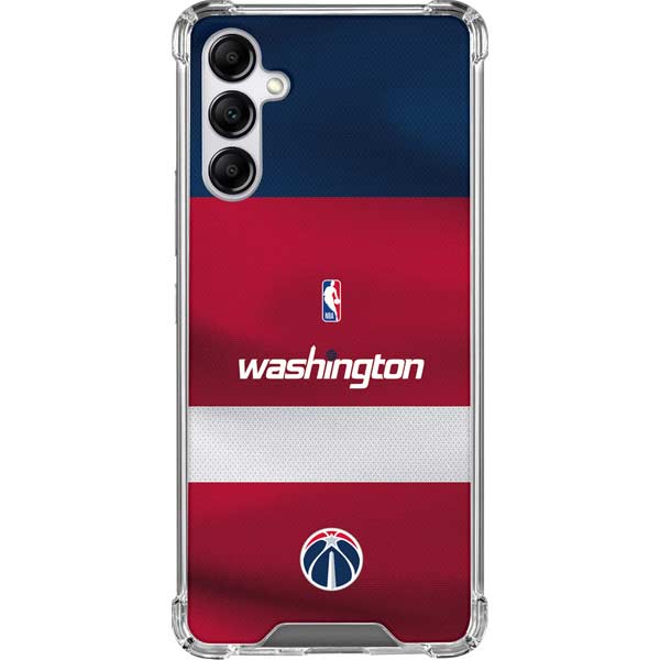 NBA Washington Wizards Jersey Galaxy A14 5G Clear Case