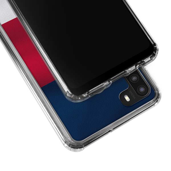 NBA Washington Wizards Jersey Galaxy A21 Clear Case