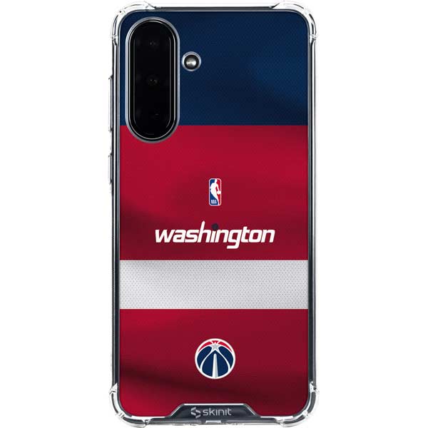NBA Washington Wizards Jersey Galaxy A36 5G Clear Case
