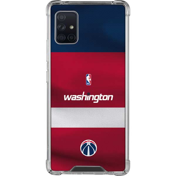 NBA Washington Wizards Jersey Galaxy A51 5G Clear Case