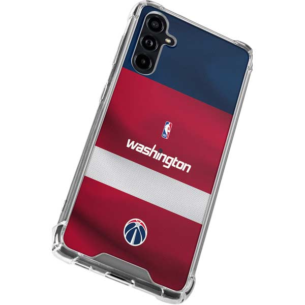NBA Washington Wizards Jersey Galaxy A54 5G Clear Case