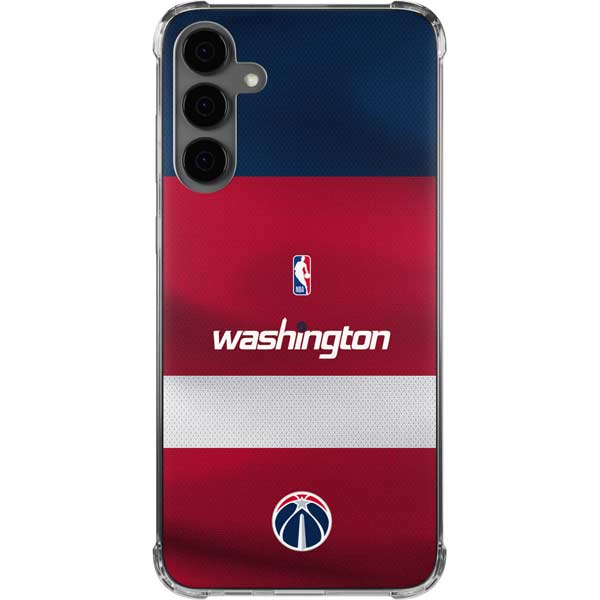 NBA Washington Wizards Jersey Galaxy S24 Plus Clear Case
