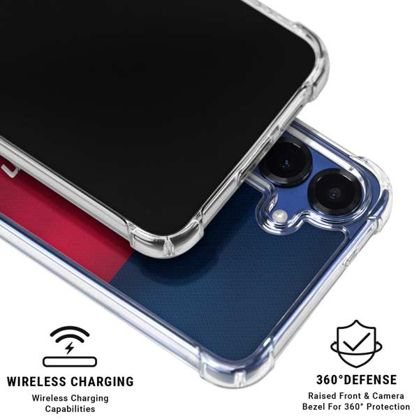 NBA Washington Wizards Jersey Galaxy S25 Plus Clear Case