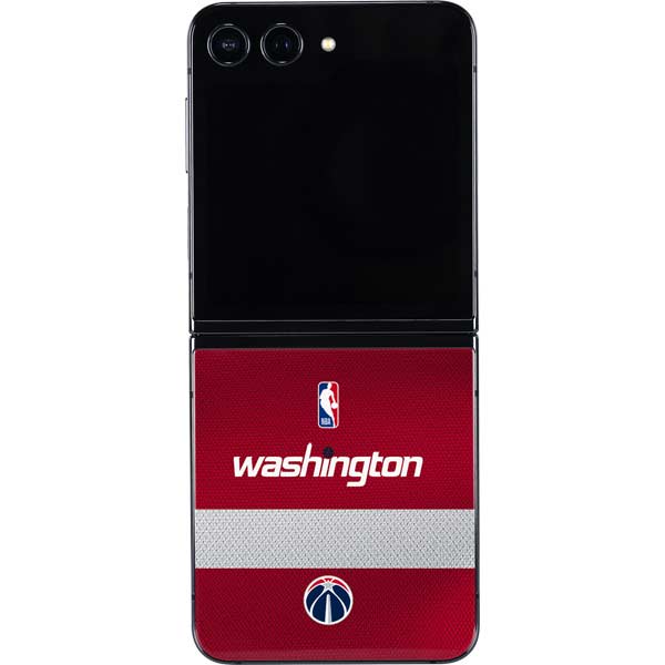 NBA Washington Wizards Jersey Galaxy Z Flip5 5G Skin