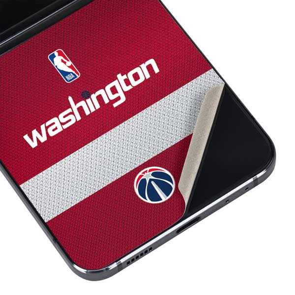 NBA Washington Wizards Jersey Galaxy Z Flip5 5G Skin