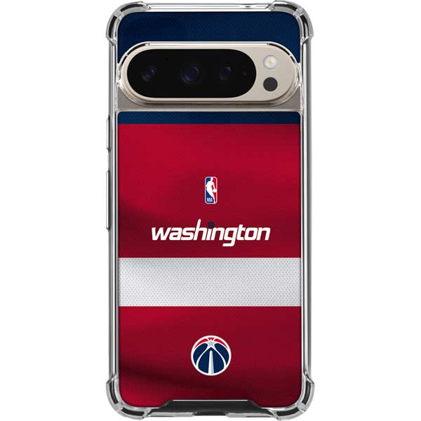 NBA Washington Wizards Jersey Google Pixel 9/9 Pro Clear Case