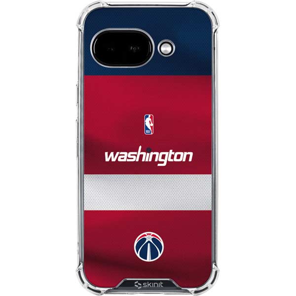 NBA Washington Wizards Jersey Google Pixel 9a Clear Case