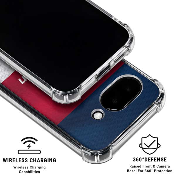 NBA Washington Wizards Jersey Google Pixel 9a Clear Case
