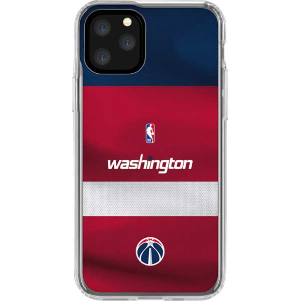 NBA Washington Wizards Jersey iPhone 11 Pro Clear Case