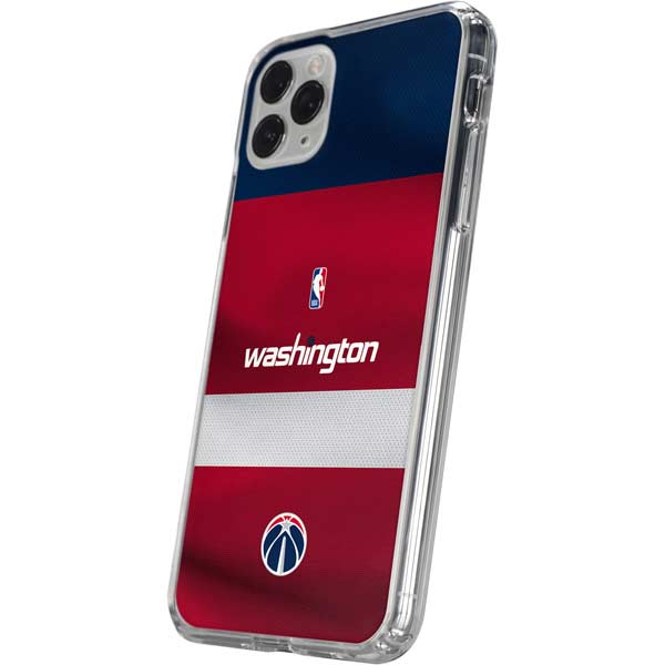 NBA Washington Wizards Jersey iPhone 11 Pro Clear Case