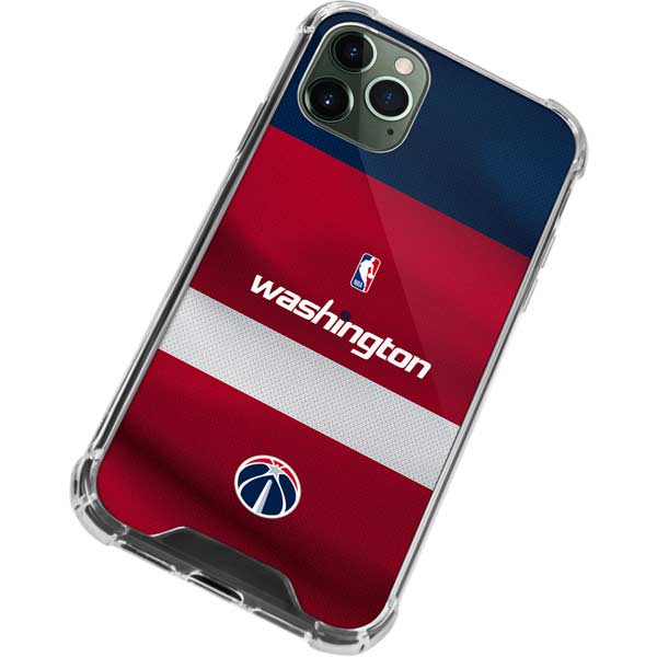 NBA Washington Wizards Jersey iPhone 12 Pro Max Clear Case