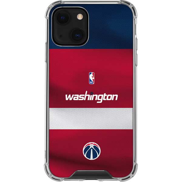 NBA Washington Wizards Jersey iPhone 13 Clear Case