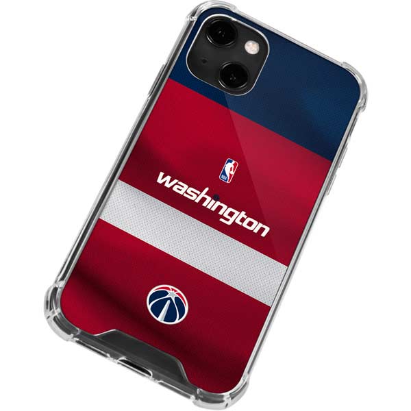 NBA Washington Wizards Jersey iPhone 13 Clear Case
