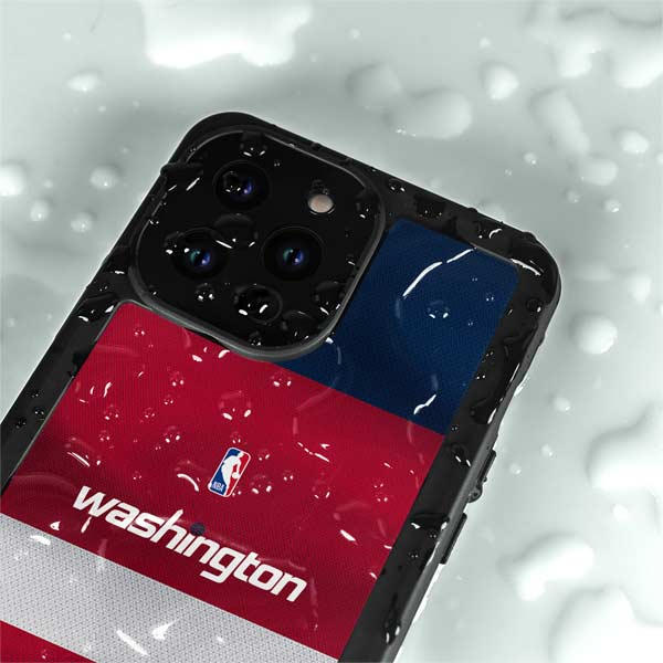 NBA Washington Wizards Jersey iPhone 14 Pro Max Waterproof Case