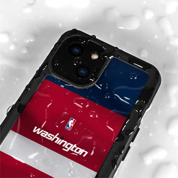 NBA Washington Wizards Jersey iPhone 15 Plus Waterproof Case