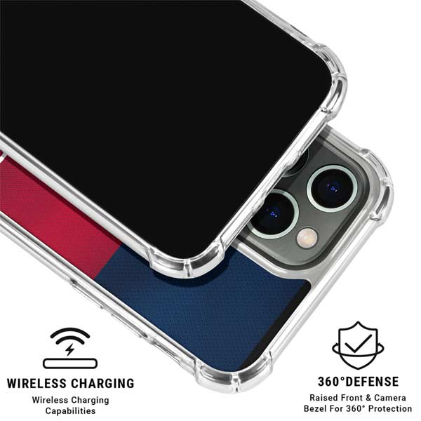 NBA Washington Wizards Jersey iPhone 15 Pro Max Clear Case