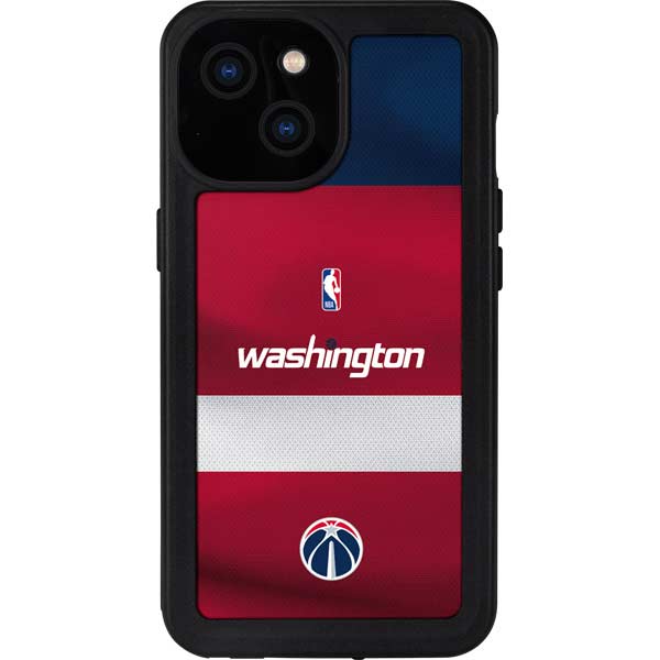 NBA Washington Wizards Jersey iPhone 15 Waterproof Case