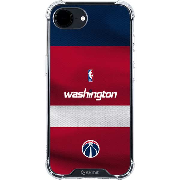 NBA Washington Wizards Jersey iPhone 16e Clear Case