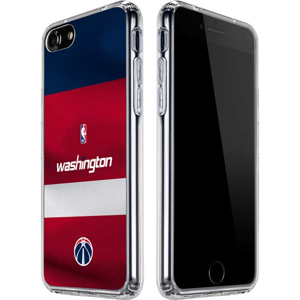 NBA Washington Wizards Jersey iPhone SE (2nd & 3rd Gen) Clear Case