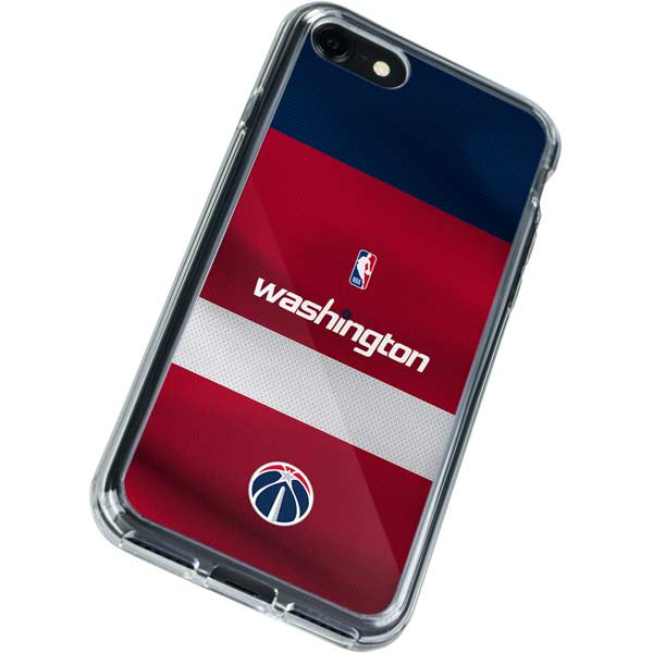 NBA Washington Wizards Jersey iPhone SE (2nd & 3rd Gen) Clear Case