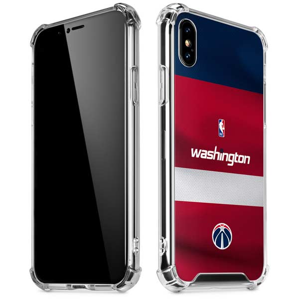 NBA Washington Wizards Jersey iPhone X/XS Clear Case
