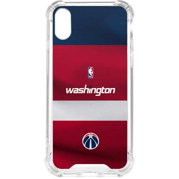 NBA Washington Wizards Jersey iPhone XS Clear Case