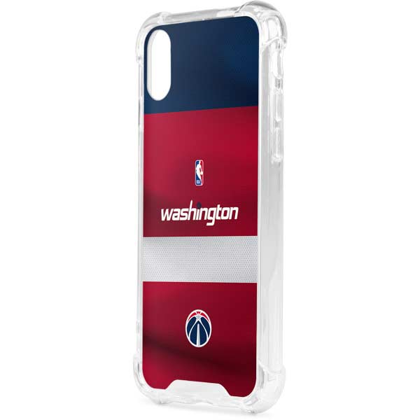 NBA Washington Wizards Jersey iPhone XS Clear Case