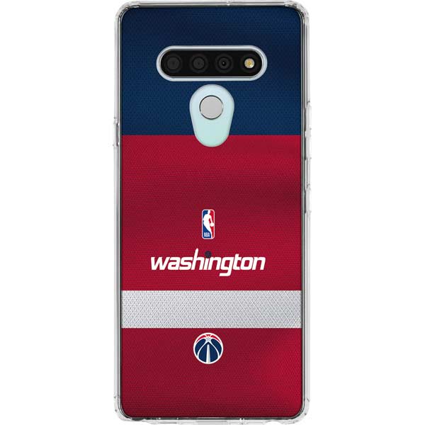 NBA Washington Wizards Jersey LG Stylo 6 Clear Case