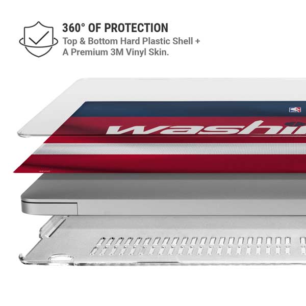 NBA Washington Wizards Jersey MacBook Pro 13in (2020) Case plus Skin