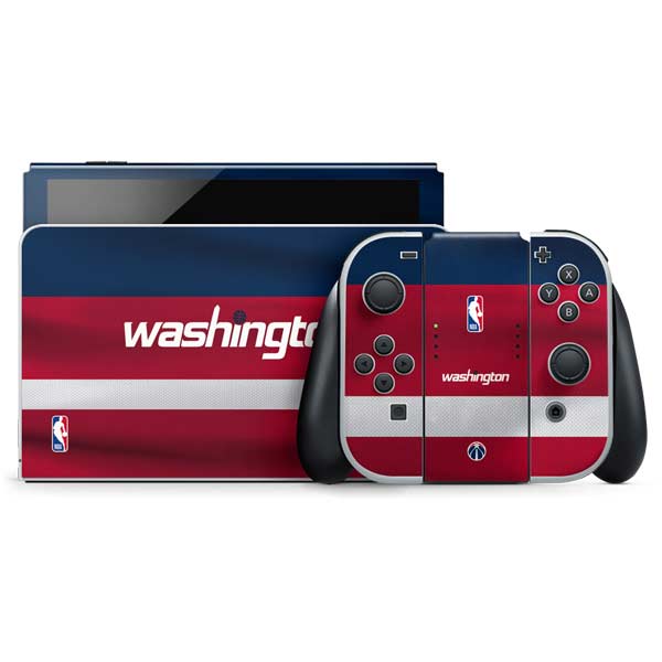 NBA Washington Wizards Jersey Nintendo Switch OLED (2021) Skin