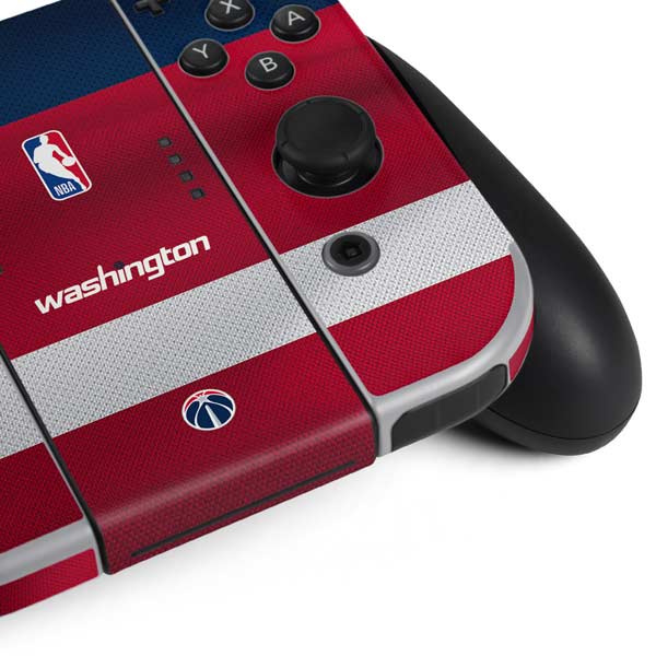 NBA Washington Wizards Jersey Nintendo Switch OLED (2021) Skin