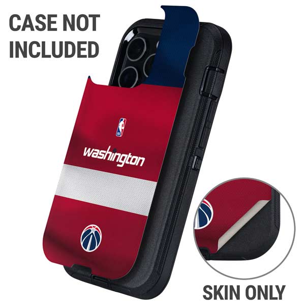 NBA Washington Wizards Jersey Otterbox Defender iPhone Skin