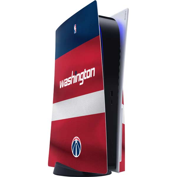 NBA Washington Wizards Jersey PS5 Console Skin