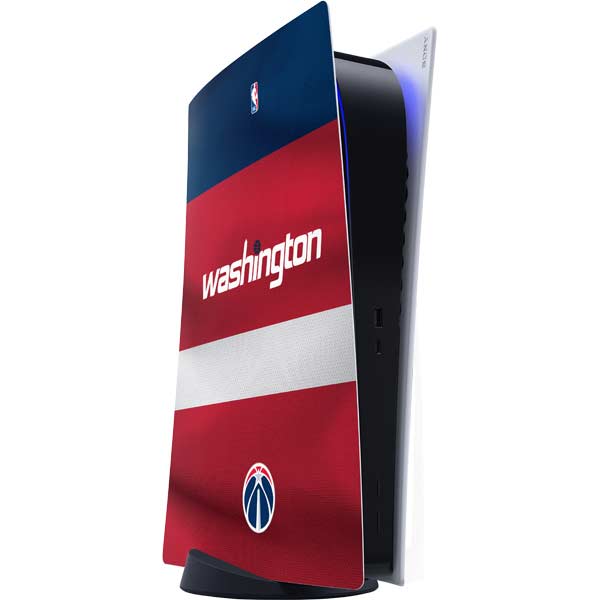 NBA Washington Wizards Jersey PS5 Digital Edition Console Skin