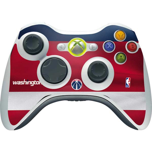 NBA Washington Wizards Jersey Xbox 360 Wireless Controller Skin