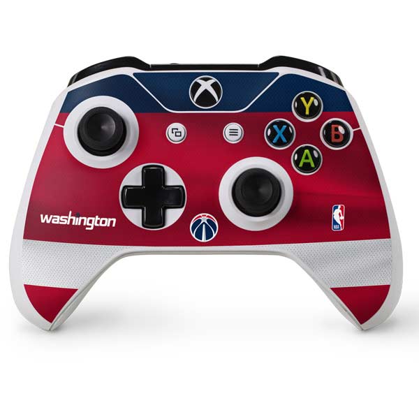 NBA Washington Wizards Jersey Xbox One S Console and Controller Bundle Skin