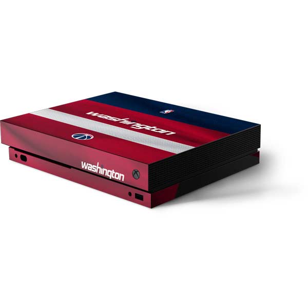 NBA Washington Wizards Jersey Xbox One X Console Skin