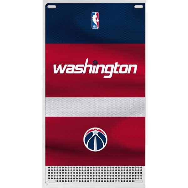 NBA Washington Wizards Jersey Xbox Series S Console Skin