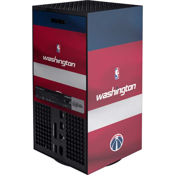 NBA Washington Wizards Jersey XBox Series X Digital Edition Console Skin