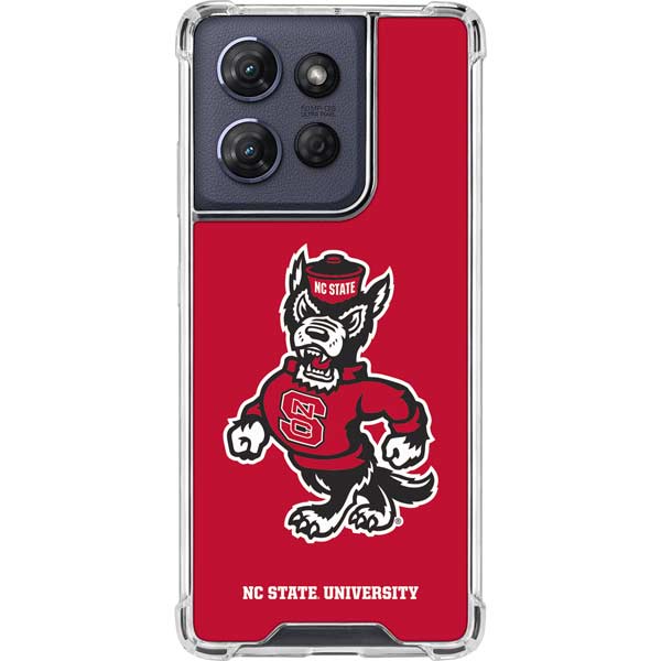 North Carolina State University Wolfpack Moto G 5G (2025) Clear Case