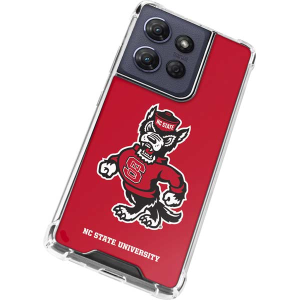 North Carolina State University Wolfpack Moto G 5G (2025) Clear Case