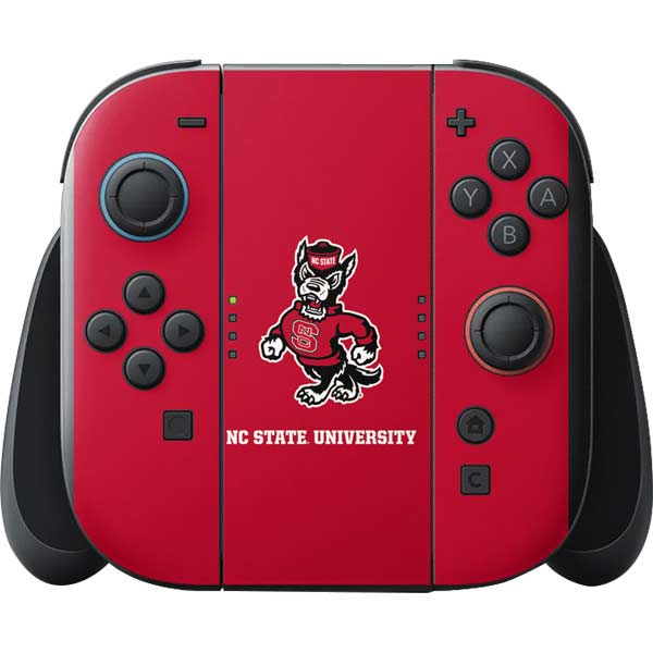 North Carolina State University Wolfpack Nintendo Switch 2 (2025) with Joy-Con Skin